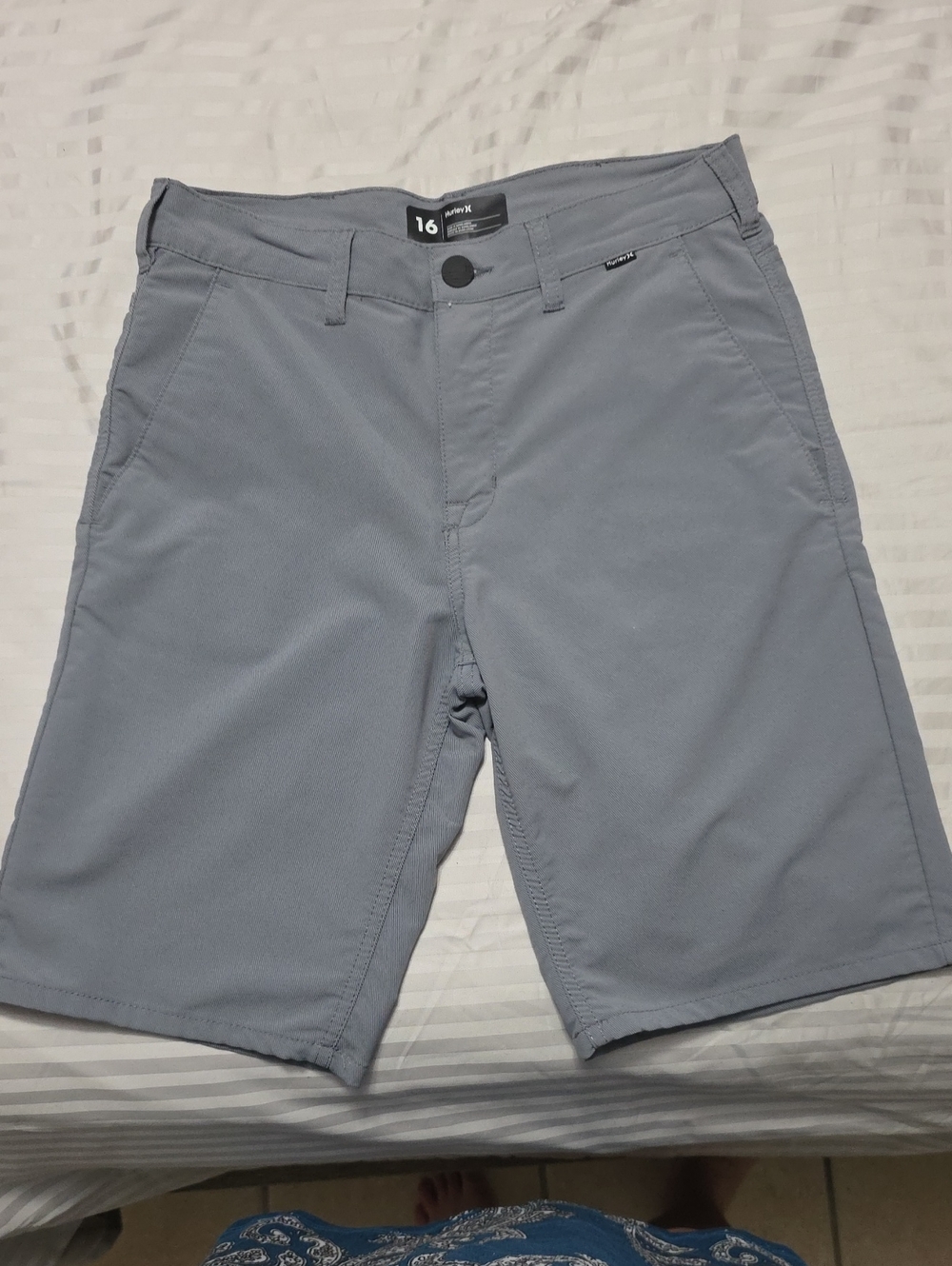 Boy's Gray Performance Shorts